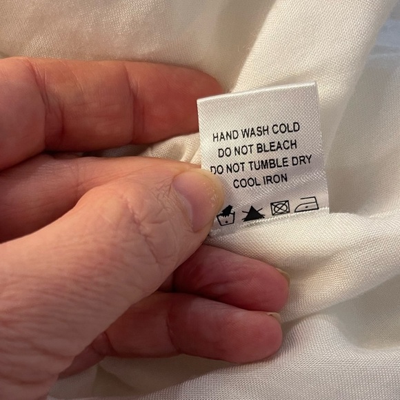 Lovers and Friends tiered mini dress eyelet white Y2K medium NWT summer - Picture 12 of 12